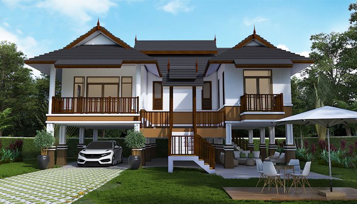 Thai style house